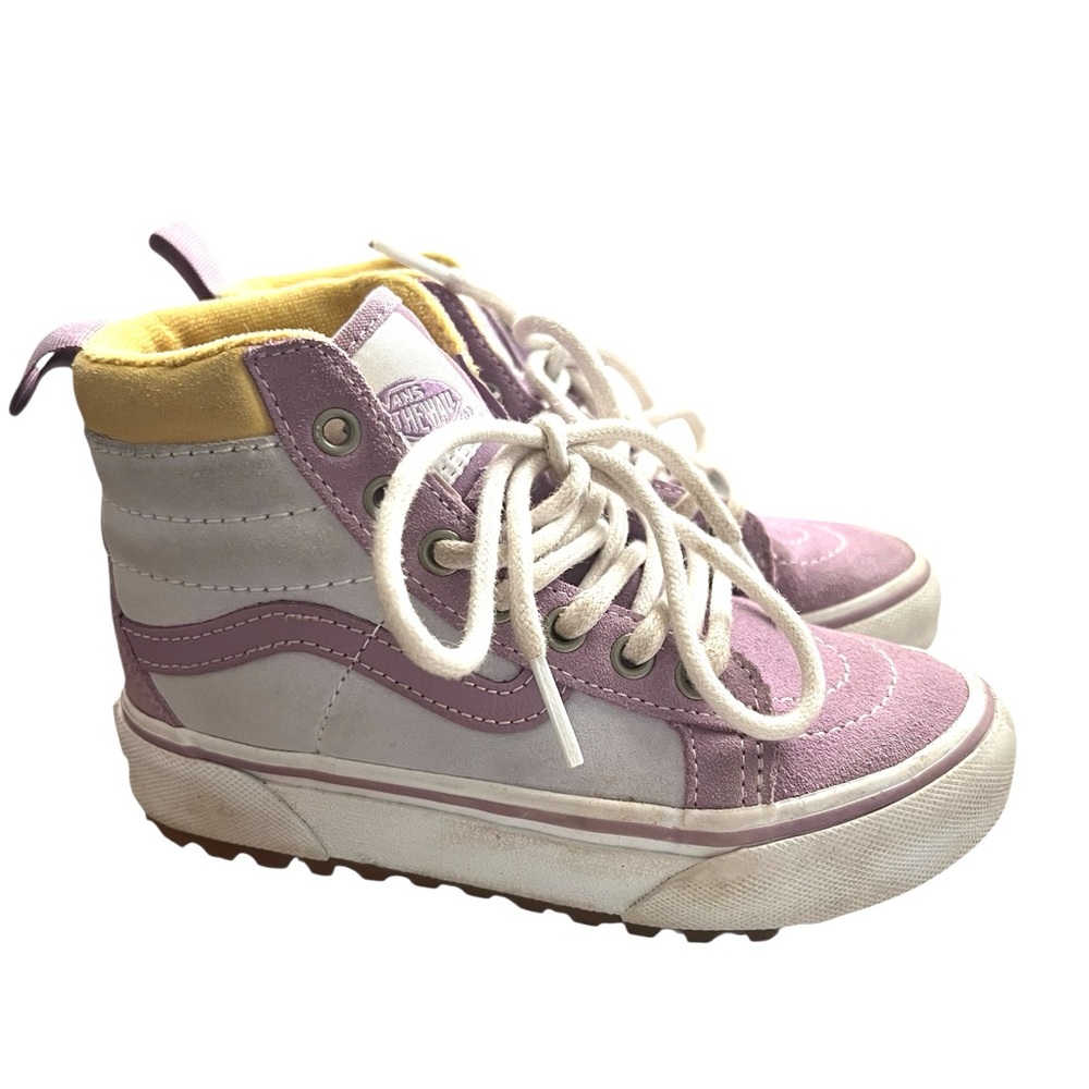Vans Kids High-Top Sneakers - Purple
